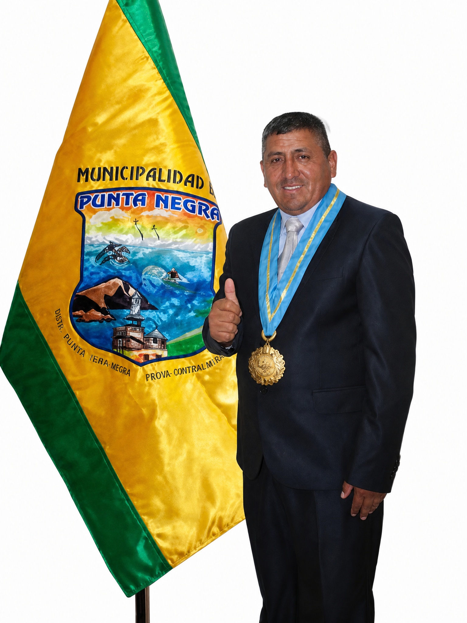 Eulogio Huyhua Ccaccya - Alcalde de Punta Negra